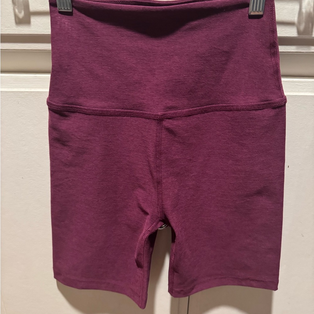 Beyond Yoga Plum Bike Shorts
